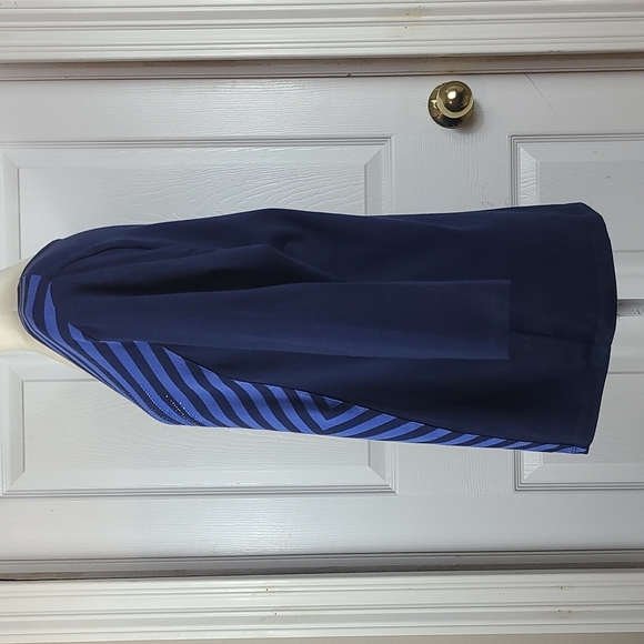 Chico's Geometric Stripe Beaded Blouse - Picture 6 of 11